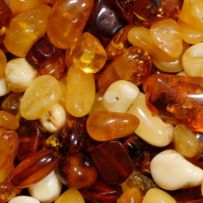 various types of amber
