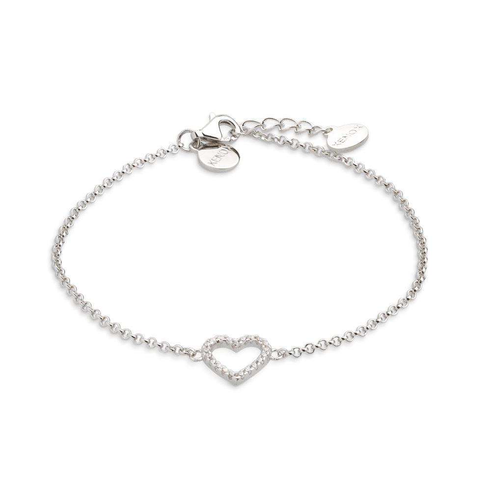 bracelet coeur contour bracelet coeur contour