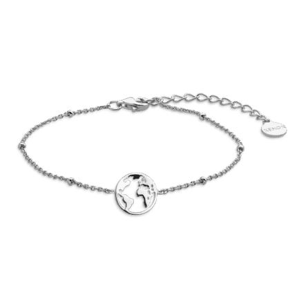 bracelet mappemonde 11mm