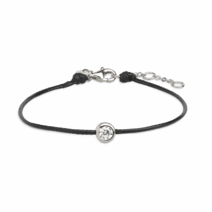 bracelet cordon avec zircon