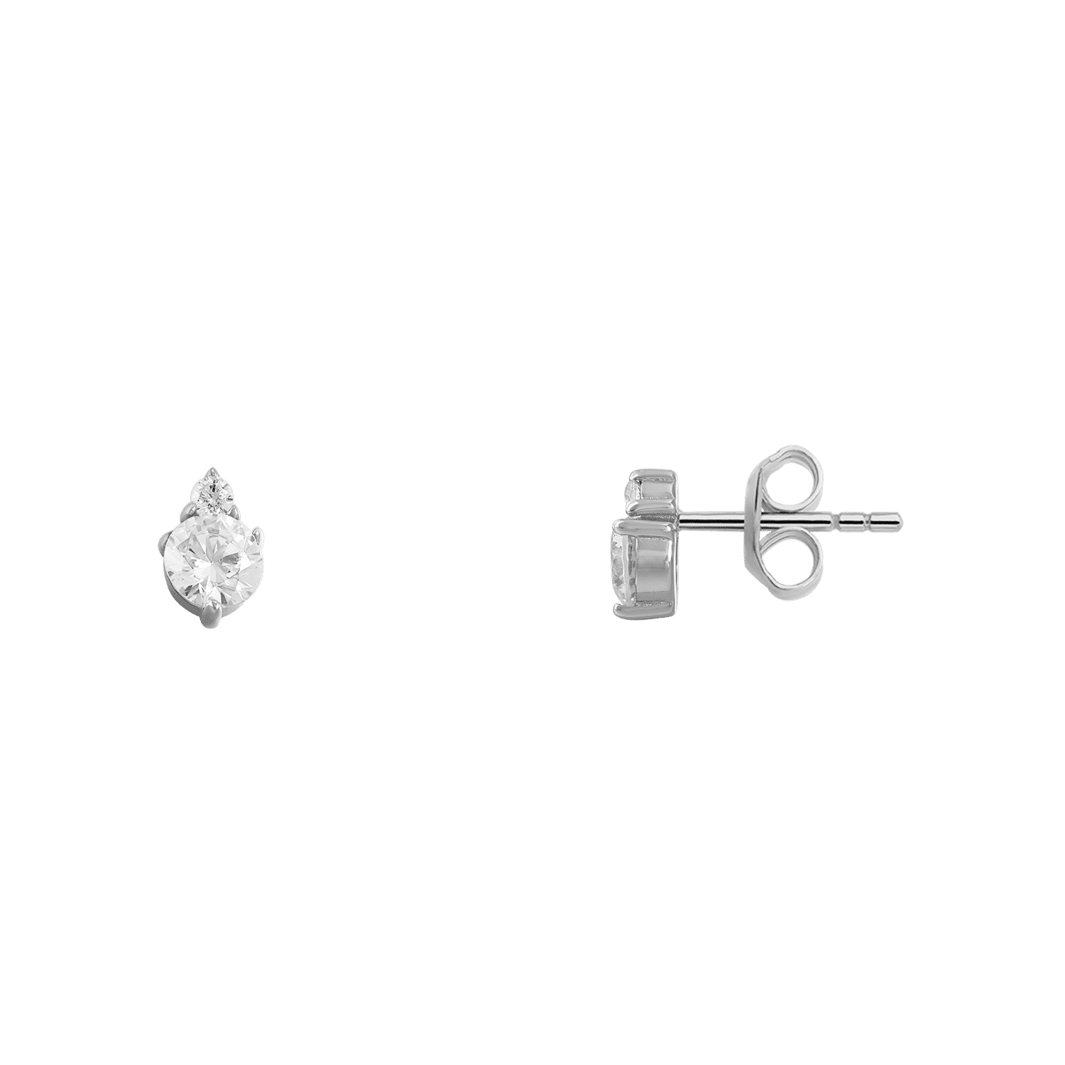 clous d'oreilles zircons clous d'oreilles zircons