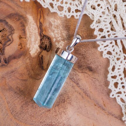 aigue marine pendentif