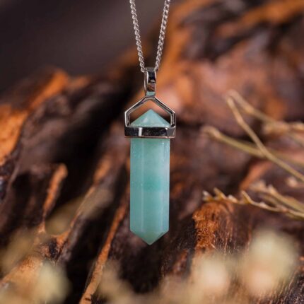 amazonite pointe 30mm