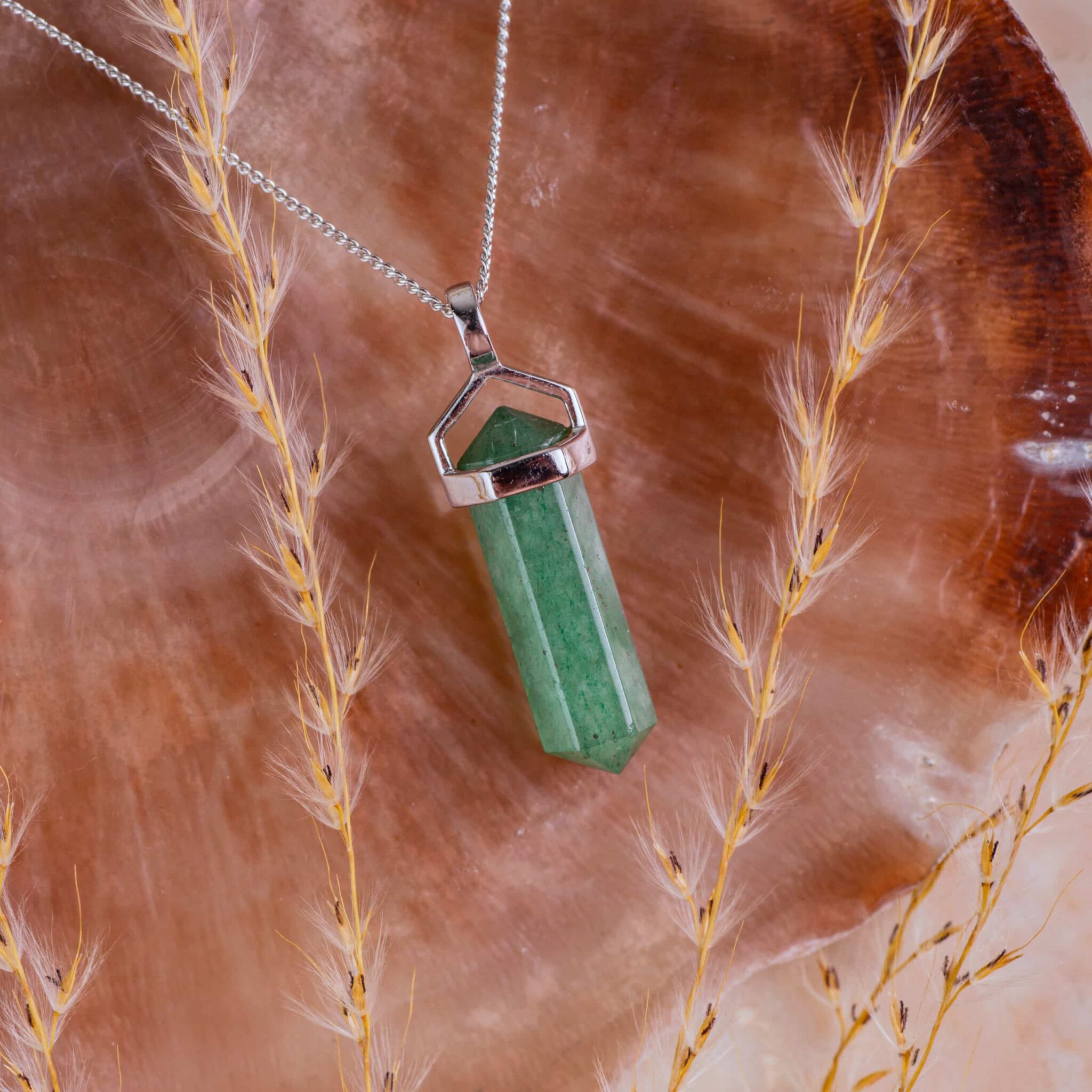 aventurine pointe 30mm aventurine pointe 30mm