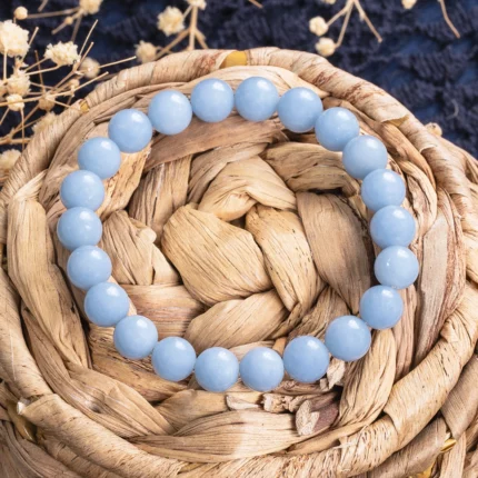 bracelet angélite 8mm