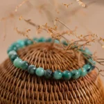 bracelet Émeraude 6mm