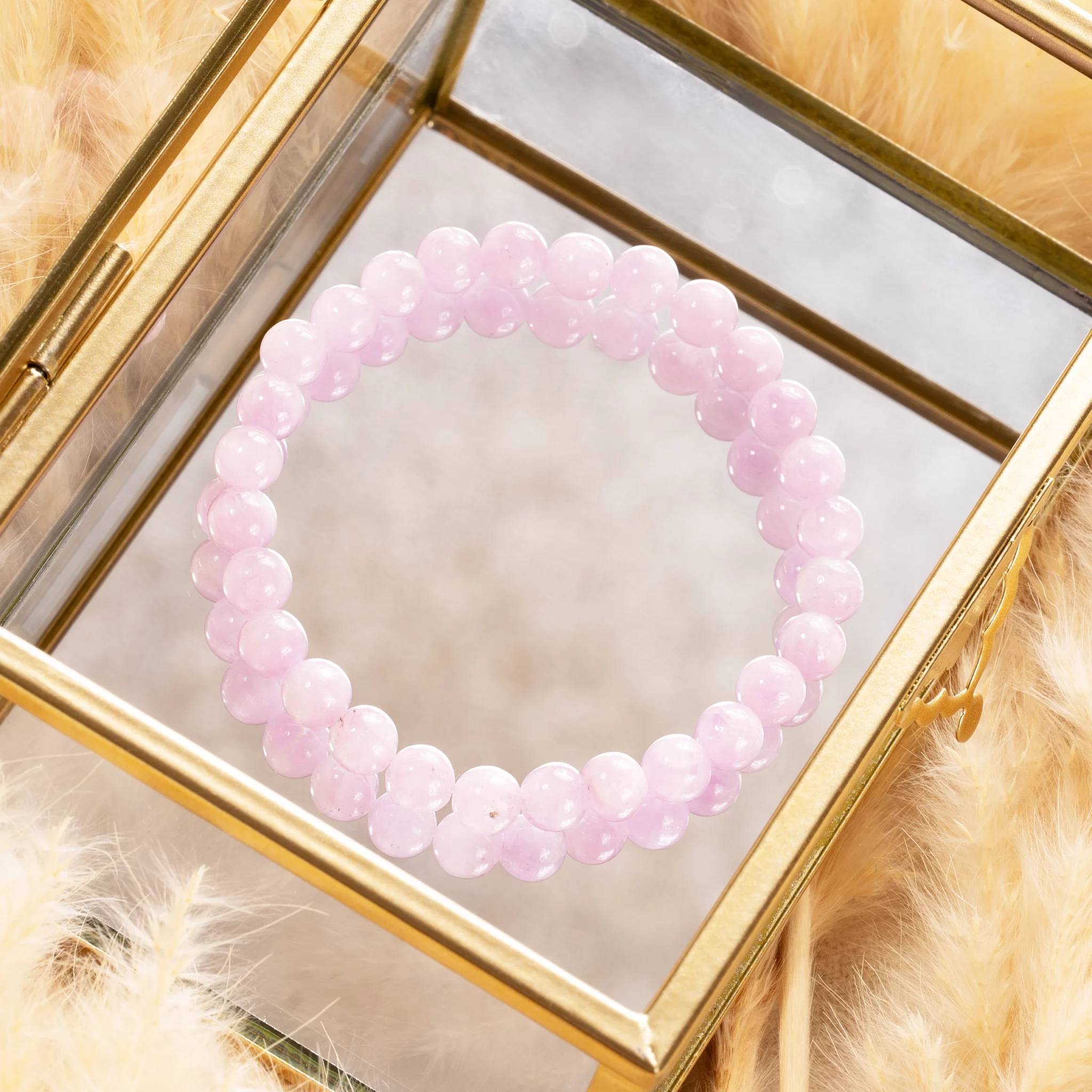 bracelet kunzite 6mm bracelet kunzite 6mm