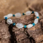 bracelet pierre de lune & apatite – lua