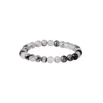 bracelet quartz tourmaline 6mm blanc 1.webp