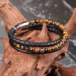 bracelt homme oeil de tigre cuir1.webp