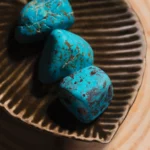 chrysocolle pierre roulée