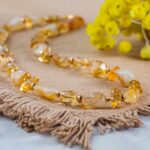 collier citrine eliora