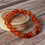 bracelet cornaline 8mm