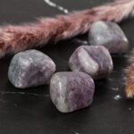 fluorite pierre roulée qualité b