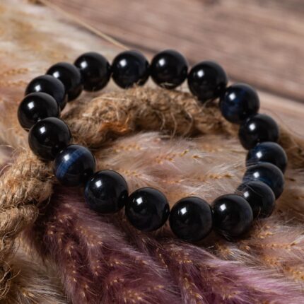 bracelet oeil de faucon 10mm