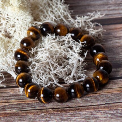 bracelet oeil de tigre 10mm