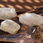 quartz rutile pierre brute