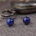 sodalite boucles d'oreilles 6mm