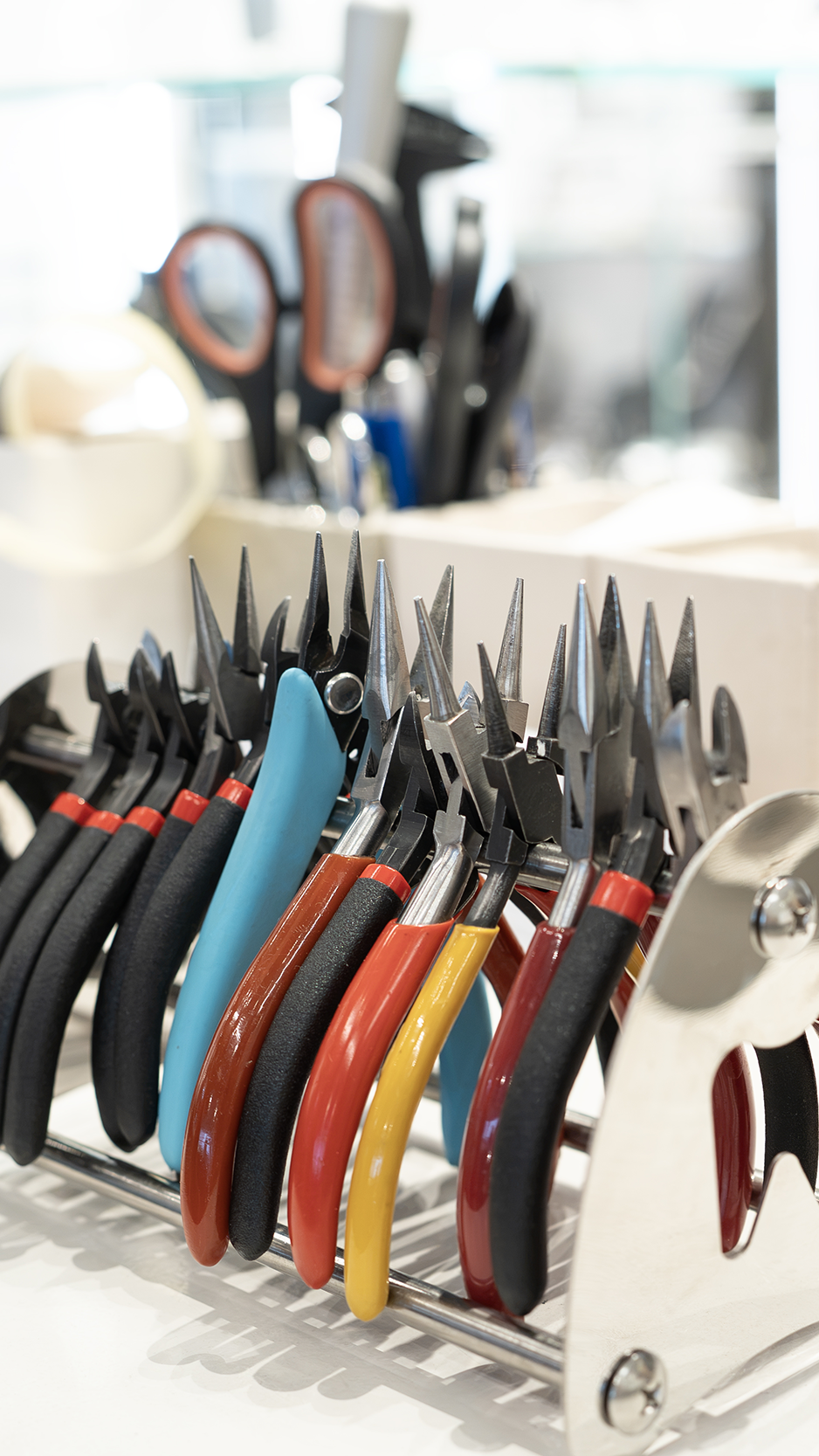 photo d'outils utilisés dans nos créations